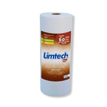 Imagem de Pano Multiuso Branco Rolo com 33cm x 30m Limtech Ober