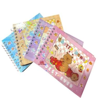 Imagem de 4 Livro De Colorir Bobbie Goods De Capivara Capa Dura 50 Folhas 180g C