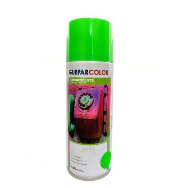 Imagem de Tinta Spray Fluorescente Verde 400ml Guepar Color