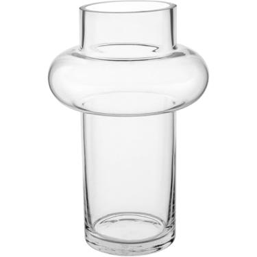Imagem de VASO DECORATIVO ENFEITE CASA HOME&CO VIDRO 30X20X20CM TRANSPARENTE