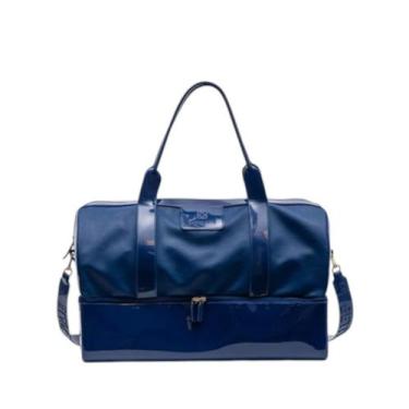 Imagem de Mala Sacola de Viagem Petite Jolie Weekend Dubai PJ10215, Dark blue