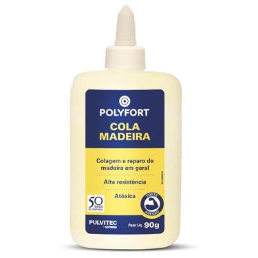 Imagem de Cola Extraforte Para Madeira Polyfort 90G (Ia022) - Pulvitec