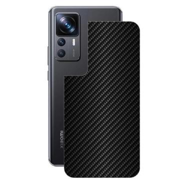Imagem de Película Xiaomi 12T Pro-Traseira Fibra Carbono Preta-Gshield