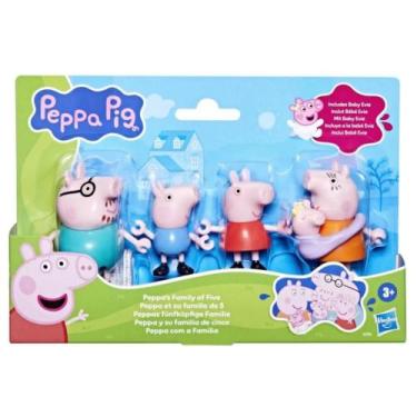Imagem de Peppa Pig Com A Família Mini Figuras - Hasbro G0506