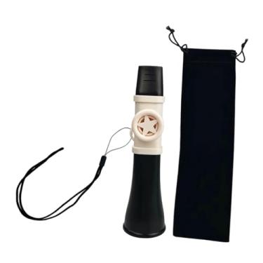 Imagem de Kokiya Flauta Kazoo com Bolsa de Armazenamento de Brinquedo para Teclado, Violão, Violino, Piano, Ukulele, Meio Branco