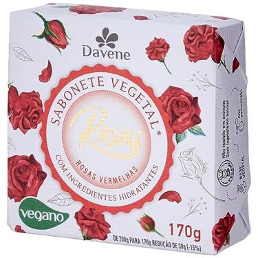 Imagem de Linha Rosas Davene Rosas Sabonete Vegetal Vermelhas Davene 12X170G