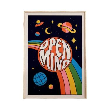 Imagem de Pôster De Arte Impressível De Astronomia Espacial Com Impressão Em Tel