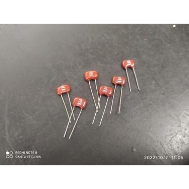 Imagem de 10x Capacitor Mica Prata 110pf/500v 5% Icl