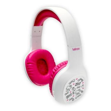 Imagem de Fone De Ouvido Headphone Semfio Bluetooth Hello Kitty Letron - Leonora