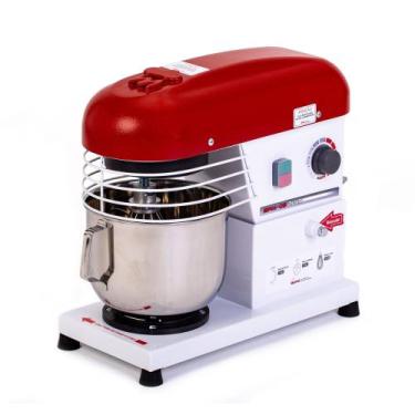 Imagem de Batedeira bpm-05ap plus br bivolt mana branco com vermelho, BRANCO COM