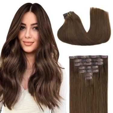 Imagem de Extensões de cabelo GOO GOO Clip em 14 polegadas, 110 g, 7 unidades de