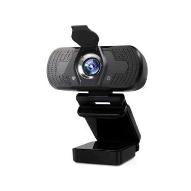 Imagem de Webcam ZAUN Full HD 1080P Microfone Chamadas e Gravações em Vídeo Widescreen USB Plug and Play