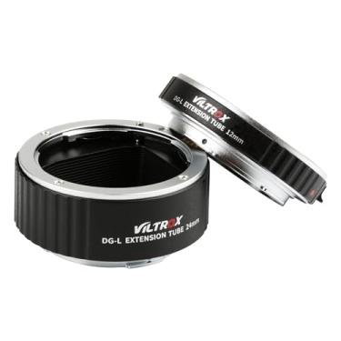 Imagem de VILTROX DG-L Conjunto de tubos de extensão macro de foco automático de montagem de metal 12 mm 24 mm para câmera e lente de montagem L Leica SL SL2/Panasonic S1 S1R S1H/Sigma fp