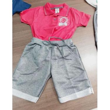 Imagem de Conjunto infantil masculino tigre te tigre  short e camisa -TAMANHO P 