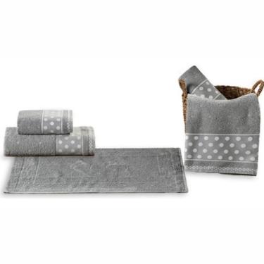 Imagem de Kit Toalha Banhão 5Pç Gigante Grossa Romance Algodão Egipcio