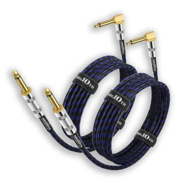 Imagem de Cabo de guitarra Augioth 4,5 m, pacote com 2 instrumentos elétricos, b