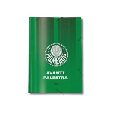 Imagem de Pasta Aba Elástica Grande Oficcio Temática Palmeiras Dac
