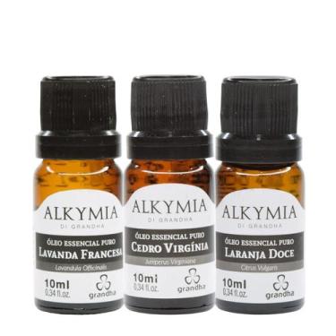 Imagem de Kit Noite Tranquila  Óleos Essenciais Alkymia di Grandha