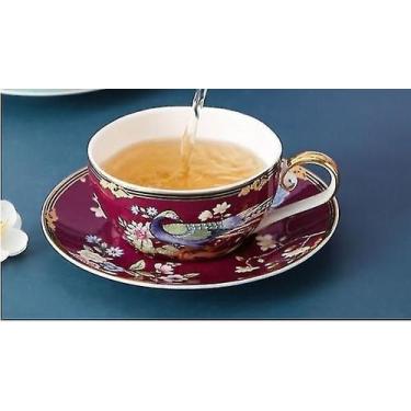 Imagem de Xícaras de chá de café xícara de cerâmica estilo chinês xícara de chá 