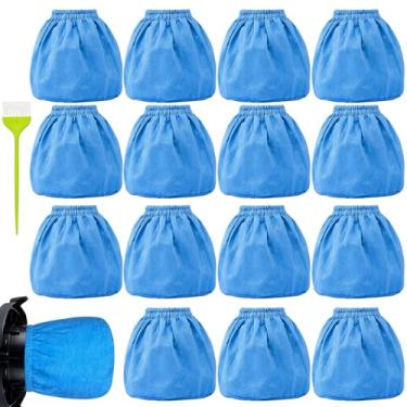 Imagem de Pacote com 15 filtros de pano VRC2 para Armor All AA155 AA256 AA255 2,5 galão, também serve para aspiradores molhados/secos Vacmaster 1,5 a 3,2 galões, peça # VRC2, Armor All Shop Vac Filters