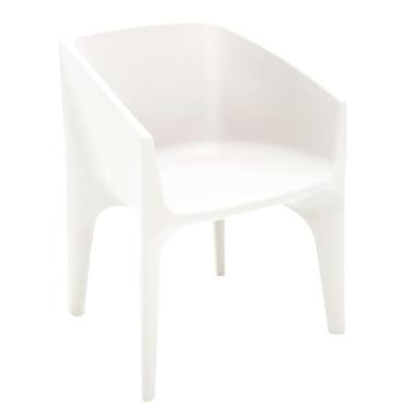 Imagem de Poltrona Tramontina Paco em Polietileno Branco