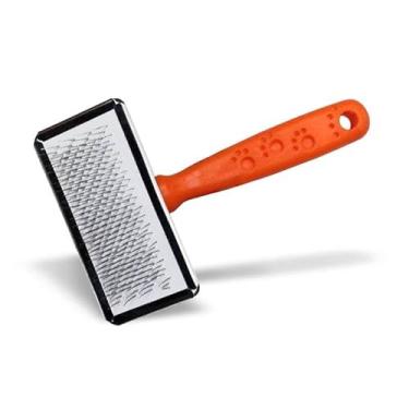 Imagem de Pente Escova Rasqueadeira Tira Pelos Gato Cachorro Pet Massagem Higiene