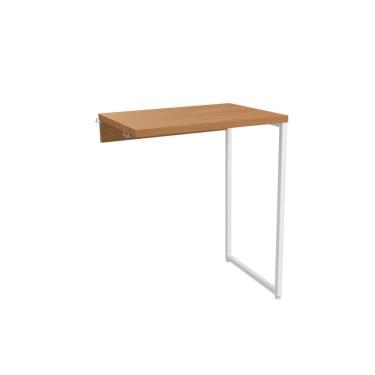 Imagem de Mesa de Apoio 600x450mm Kappesberg Crome Industrial Canela/Branco