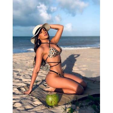 Imagem de Biquíni Bia com argola - Maroots Moda Praia , Amarelo, G