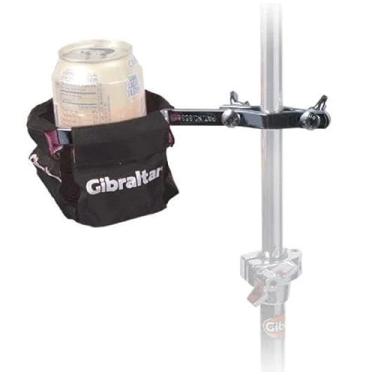 Imagem de Porta Bebidas Gibraltar SC-SDH Preto pra apoiar copos, squeeze, latas, garrafas na estante (019492)