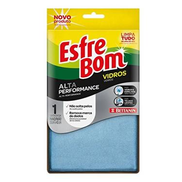 Imagem de EsfreBom - Pano Limpa Vidros de Alta Performance, Cor Azul, Bettanin