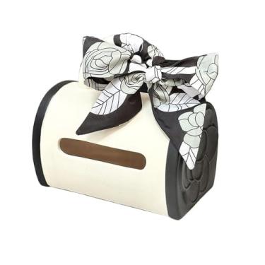 Imagem de Porta-lenços de papel higiênico com abertura lateral de cerâmica para casa, sala de estar, gaveta, caixa de lenços