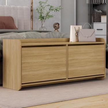 Imagem de Sapateira Vichy 2 Portas Hannover - Pnr Móveis, Marrom