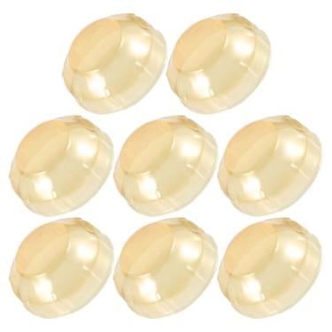 Imagem de JECOMPRIS 8 peças, capa para detector de fumaça, capa de tinta de plástico, capa de alarme de fumaça de cozinha, protetor de alarme para edifícios comerciais, casa, restaurante