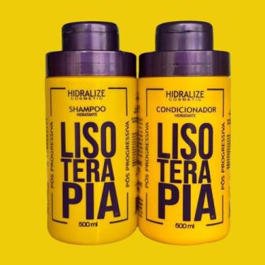 Imagem de Kit Shampoo e Condicionador Pós Progressiva lisoterapia Liso Extremo 1