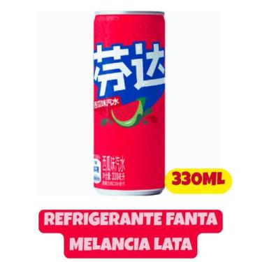 Imagem de Refrigerante fanta melancia 330ml