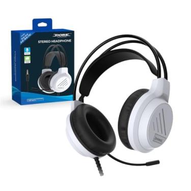 Imagem de Fone de Ouvido Headphone com Microfone Gamer P2 para Ps4 Ps5 Xbox Switch Pc Smartphone (Branco)