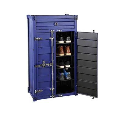 Imagem de Armário de armazenamento de sapatos de entrada – Armário de armazenamento, aparador funcional para sala de estar, cozinha, quarto ou escritório