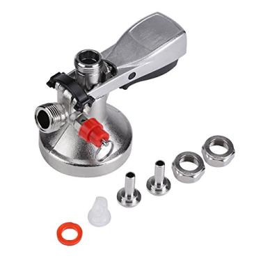 Imagem de Xcello Dispensador de cerveja tipo barril de aço inoxidável tipo G para cerveja caseira com válvula