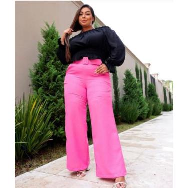 Imagem de Calça Plus alfaiataria - Bendita flor 