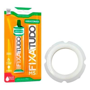 Imagem de Salva Tanque para Lavadoras Consul e Brastemp com Cola Fixa Tudo - Rep