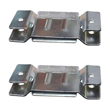Imagem de 2 Pares de Conector de Encaixe para Móveis Sofá Cabeceira Painel Zincado G59