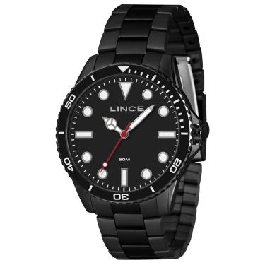 Imagem de Relógio Lince Masculino Ref: Mrnm007l46 P1px Casual Black