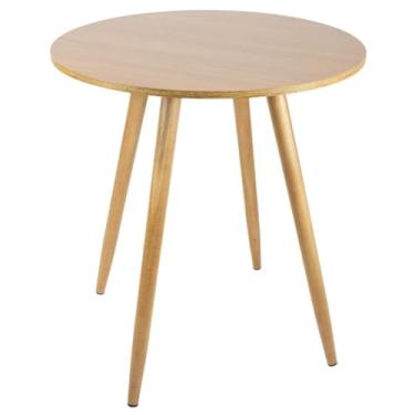 Imagem de Mesa Sofia Redonda 60cm MDF Design Moderno para Sala de Jantar
