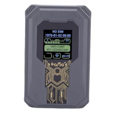 Imagem de Serounder Hotspot WiFi Portátil para Viagens, Hotspot Móvel 4G Com Slot para Cartão Micro SIM, Conecta 8 Dispositivos, Bateria de 4000mAh, para a Região da Eurásia