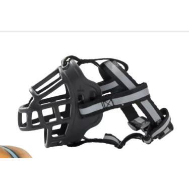 Imagem de Focinheira de Silicone para Cachorros Grandes Tamanho 6