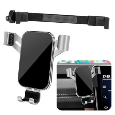 Imagem de LUNQIN Suporte de telefone de carro para Ford Expedition 2022 2023 2024 [apenas para tela sensível ao toque de 12 polegadas] Acessórios interiores automotivos Melhor suporte de celular para celular