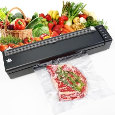 Imagem de Máquina seladora a vácuo para armazenamento de alimentos - prata 002