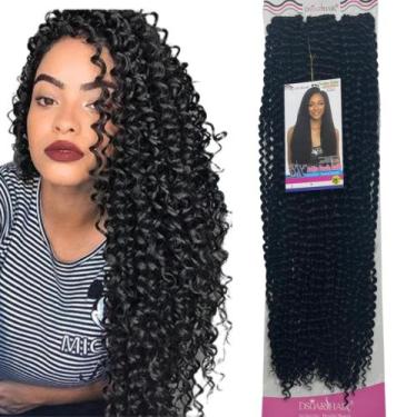 Imagem de Aplique Cacheado Cabelo Para Crochet Braids 3x Bahiya Bundle - bbless,
