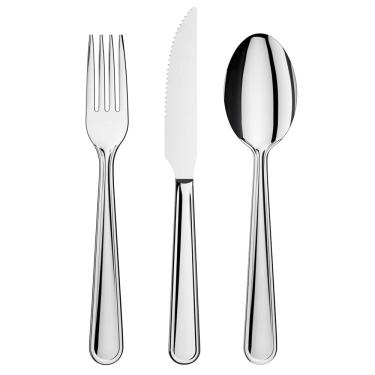 Imagem de Faqueiro Brinox em Aço Inox Módena – 72 Peças