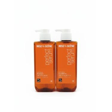 Imagem de Kit perfect serum shampoo e condicionador 530ml  mise en scene